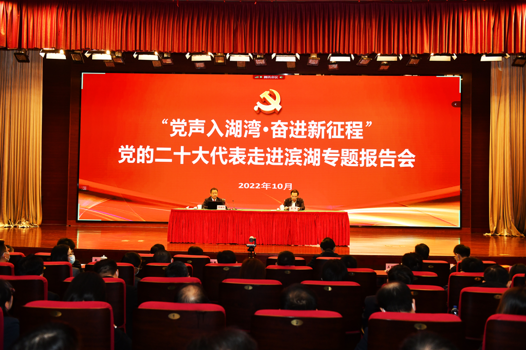 濱湖區二十大專題報告1